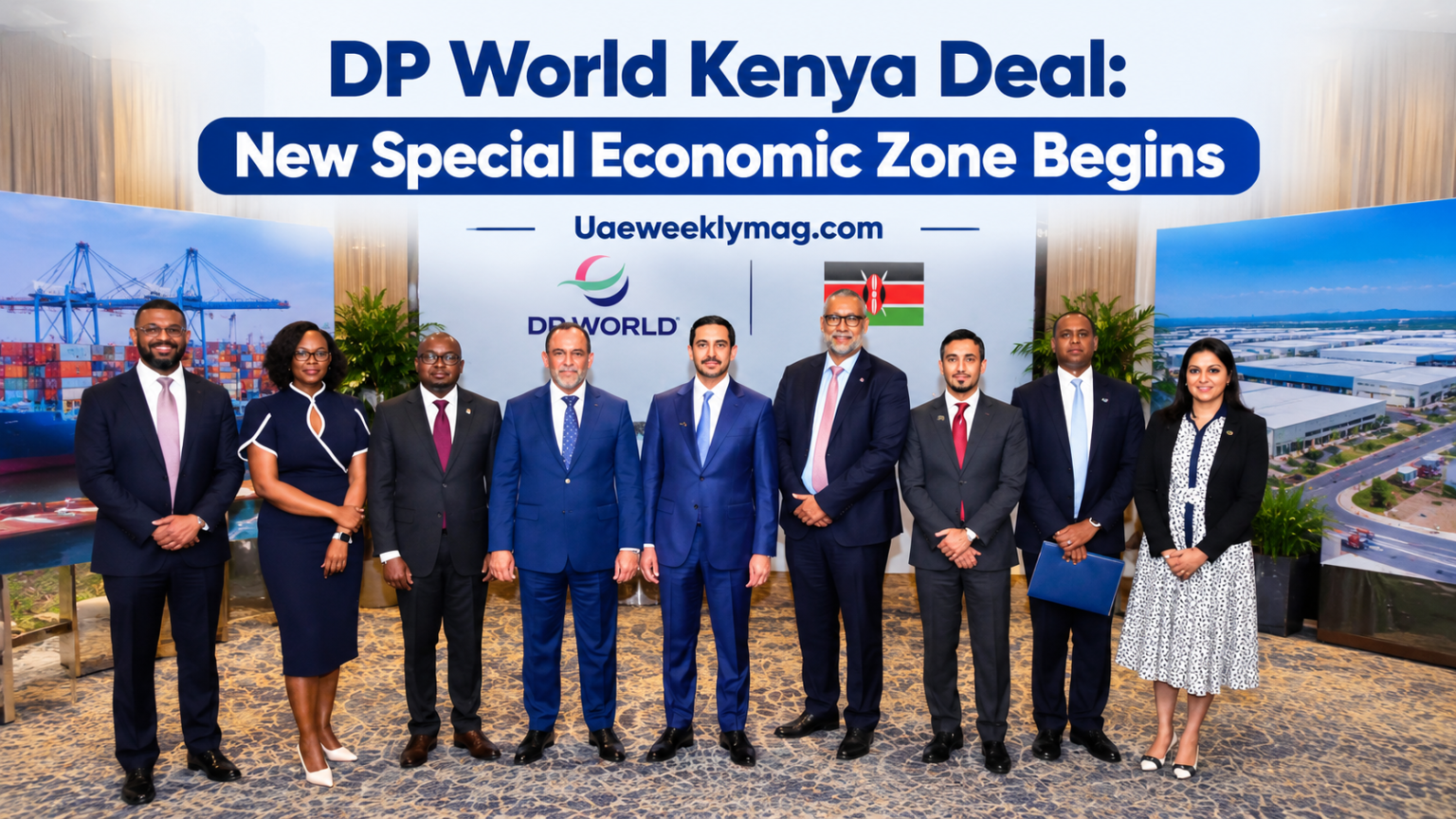 DP World Kenya and GulfCap Africa sign agreement for Mombasa Industrial Park in Kenya