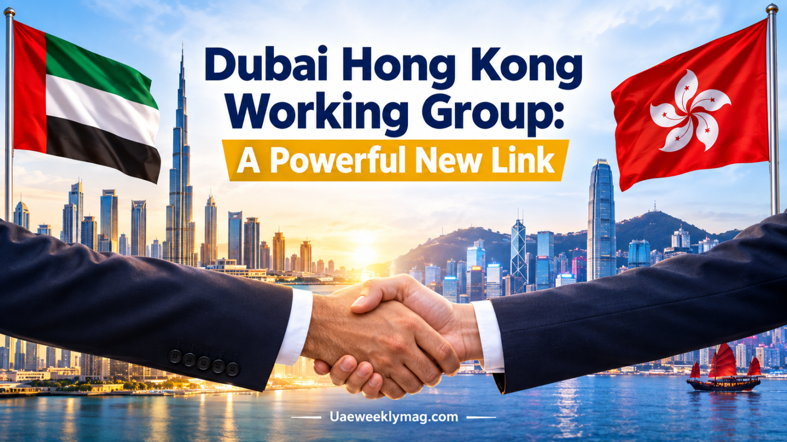 Dubai Hong Kong working group signing ceremony for financial cooperation
