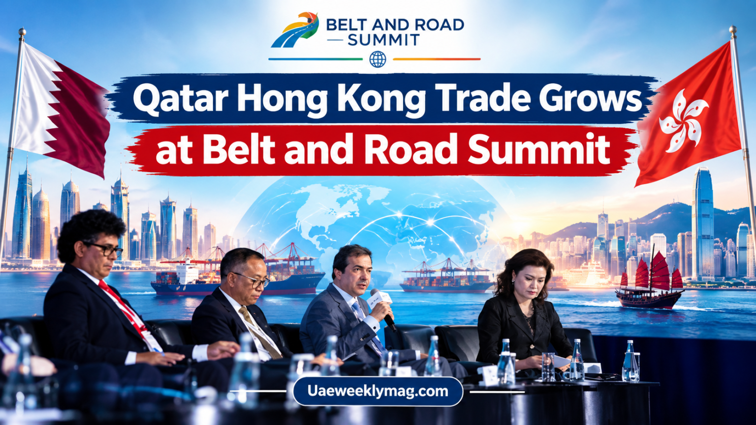 Qatar Hong Kong trade discussions at the Belt and Road Summit