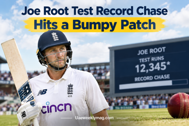 Joe Root Test record chase during England vs Pakistan match