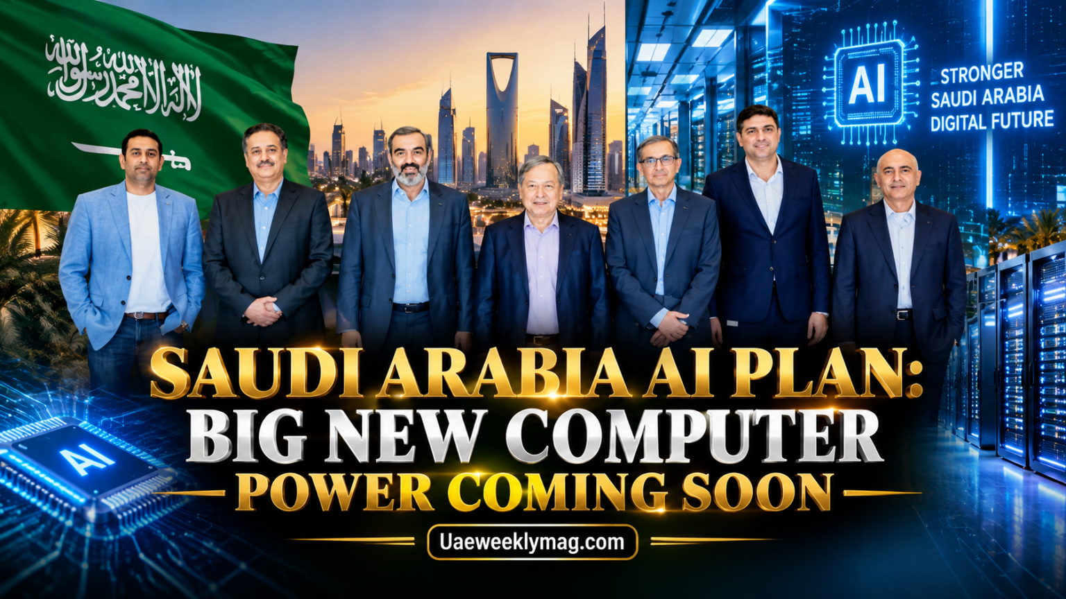 Saudi Arabia's HUMAIN computing center supporting the Saudi Arabia AI plan