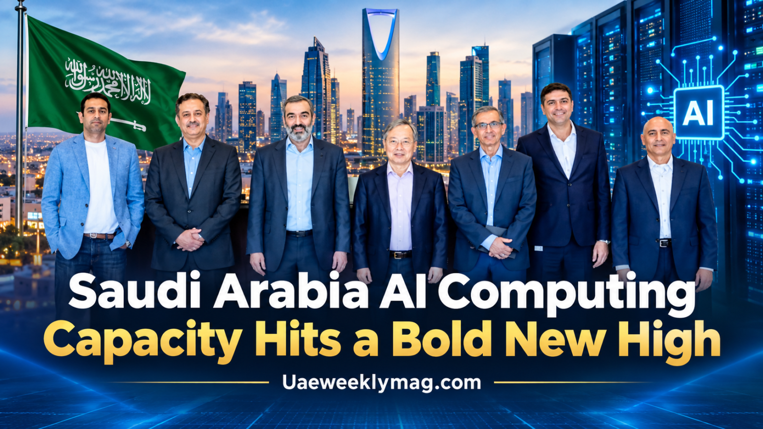 Saudi Arabia AI computing capacity expansion announced at Silicon Valley forum