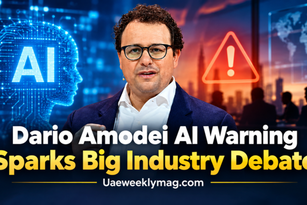 Dario Amodei AI warning about the pace of artificial intelligence development