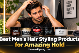 Best men's hair styling products lineup for strong hold and texture